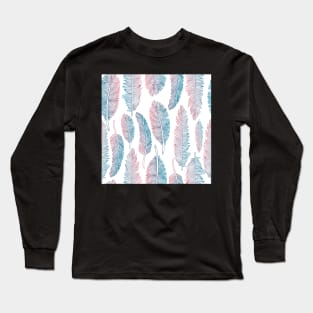 Colorful Feather Ornaments | Urban Finery Long Sleeve T-Shirt